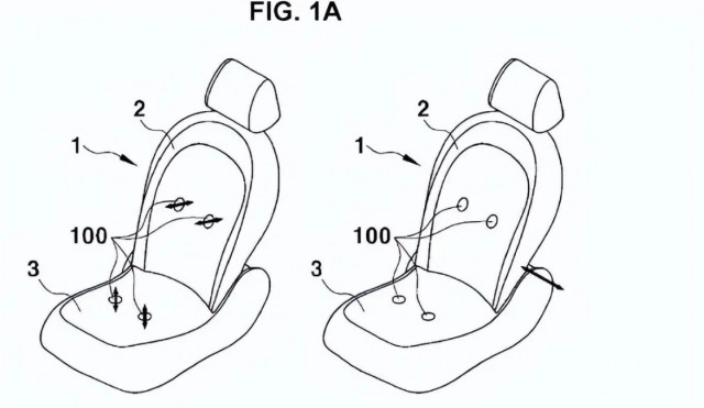 Hyundai applies for electric vehicle vibration seat patent