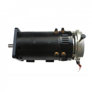 24~72V DC type 1t straight fork balance heavy electric forklift motor