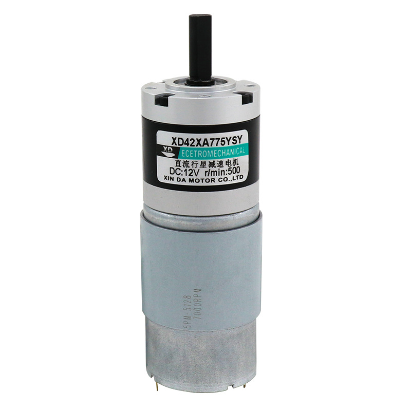 Planetary DC deceleration motor 42XA775 large torque motor can be reversed and adjustable speed