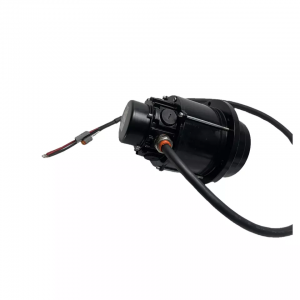 DC MOTOR 400W24V, skirtas ant viršaus dirbančiam sunkvežimiui dideliame aukštyje.