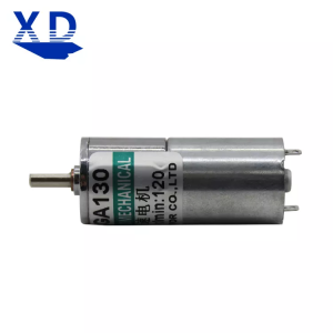 Motor de reducción de CC de 6V12V en miniatura, 5W, engranaje positivo y negativo lento, motor eléctrico de baja velocidad, piezas de coche eléctrico, 130