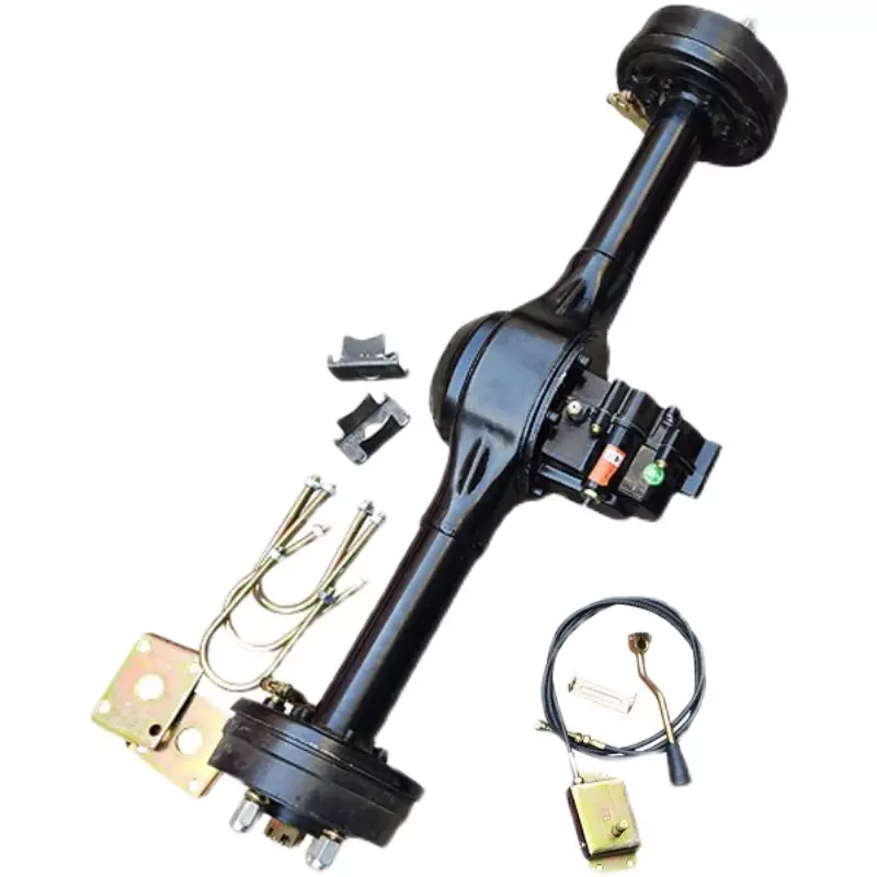 High torque mababang bilis 60V 500W 650W Integrated gearshift climbing rear axle kit para sa tatlong gulong na kotse