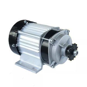 Motor de cadena central sin escobillas de desaceleración CC de 48V 800W 1000W para coche eléctrico con batería de tres ruedas